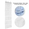 White Transparent Shoes Bags Non Woven Organizer Rack Hanging Storage Bags  Home Use