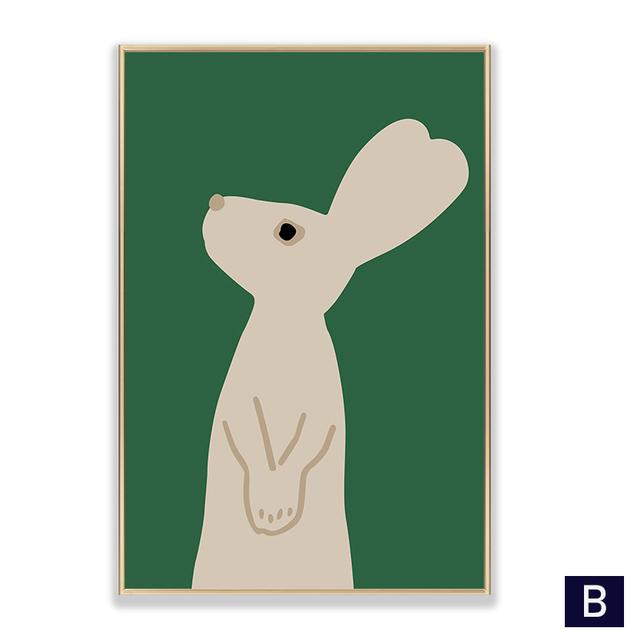 

Бохо-стиль, современный постер с изображением животных и леопарда, украшение для дома, минималистичный скандинавский холст, настенные картины для гостиной, без рамки 21*30cm No Frame