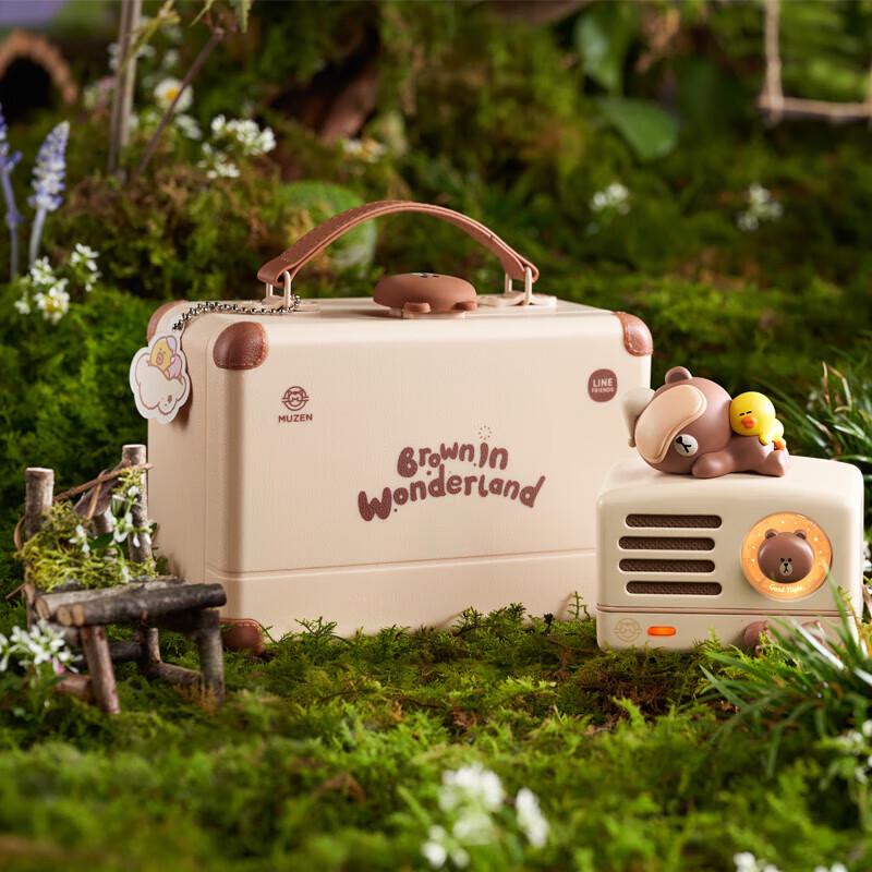 Mao King OTR LINE FRIENDS Brown Bear Portable Bluetooth Speaker