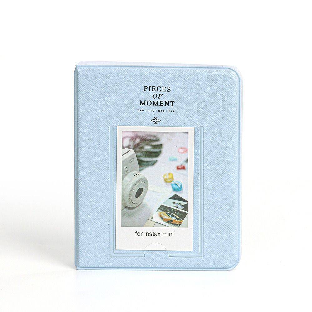 64 Fächer für Polaroid Fotoalbum Mini Sofortbild-Hülle Aufbewahrung für Fujifilm Instax Mini Film Instax Hochzeitsfotoalbum