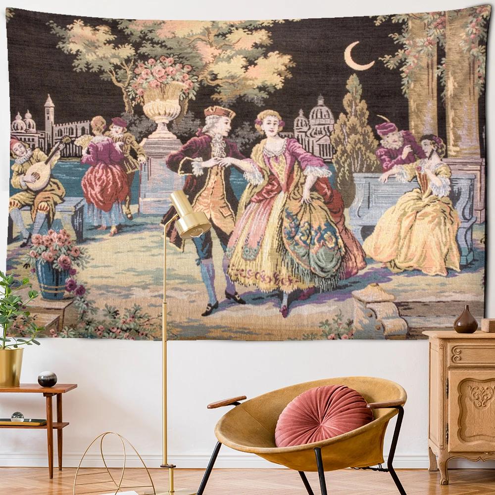 Vienna Christian Church Tapestry Home Boho Decor Witchcraft Wall Art Mural Drop Wall Cloth Christ Lord Angel Wall Tapestry
