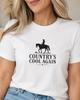 Country’s Cool Again T-Shirt | Western Cowgirl Graphic Tee | Country Music Shirt | Cowgirl Horse Tee | Rodeo Western Shirt