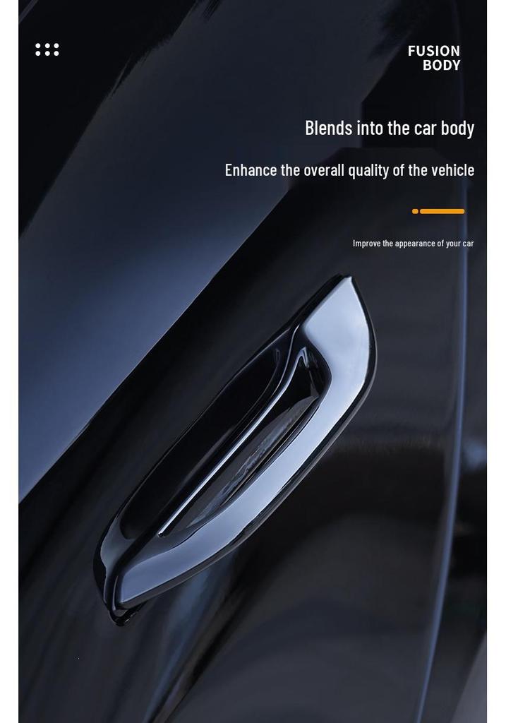 Modifica Antigelo Maniglia Porta in Fibra di Carbonio per Tesla Model 3/Y Veicoli Retrofittati