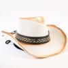 Bestselling Western Cowboy Hats for Men and Women, Fashionable Sunshade Straw Hats, Outdoor Western Cowboy Hats