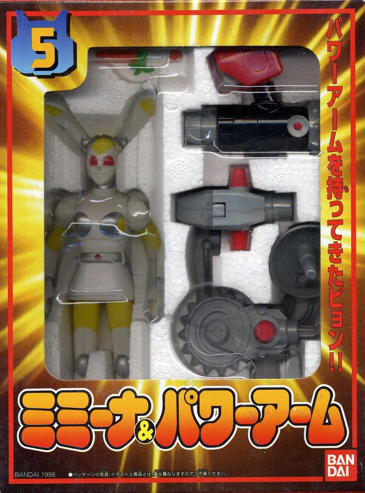 

Tetsuwan Detective Robotac Jishaku Change Series 5 Силовая рука Мимина и