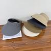 Adjustable Quick Drying Sun Protection Hat for Women Summer UV Resistant Empty Top Hat Outdoor Large Eave Sun Protection Hat