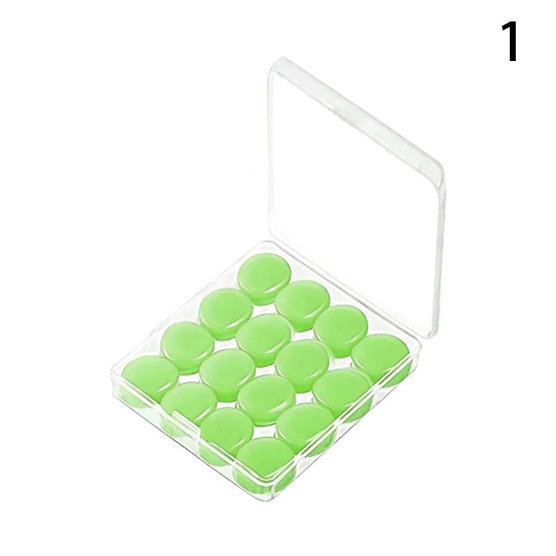 

16 шт. силиконовые беруши многоразовые силиконовые восковые беруши плавание формованные беруши шумоподавление защита для сна