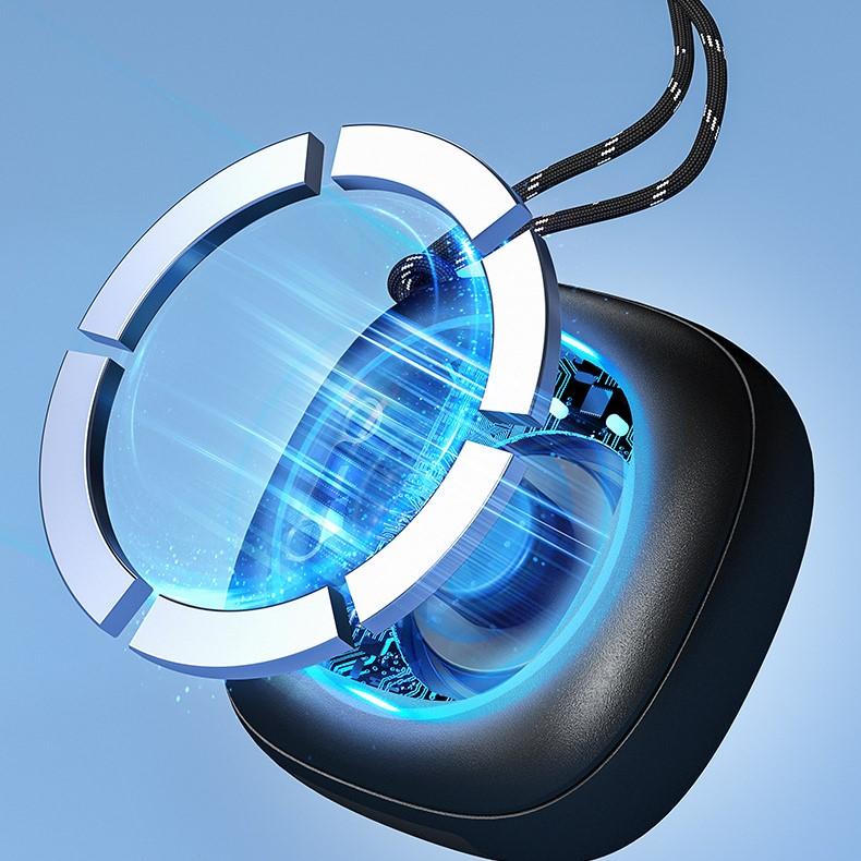 EBS-309 Mini Portable Bluetooth 5.3 Speaker With RGB Light  Outdoor Waterproof Music Box Magnetic to Steel