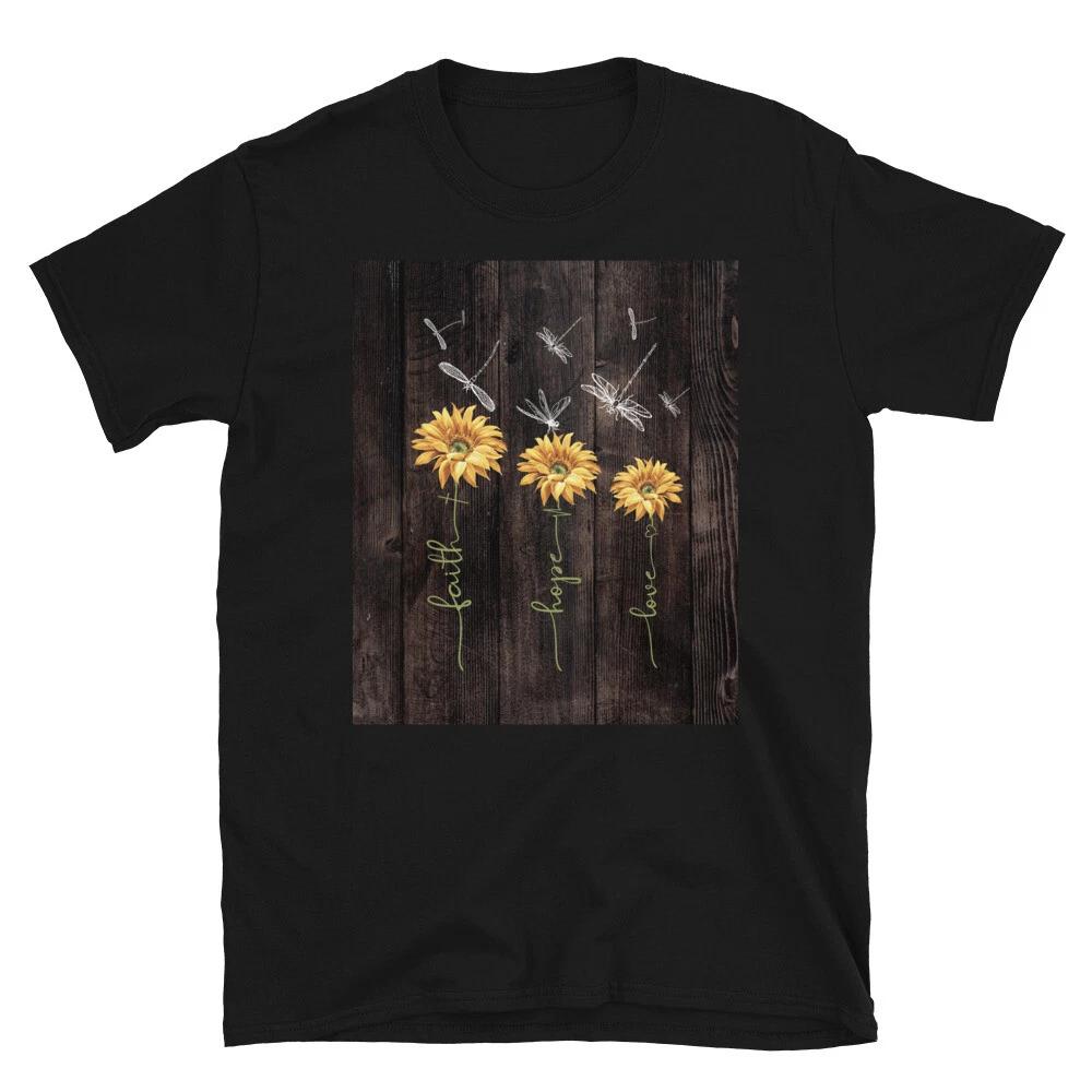 Faith Hope Love Wholesome Family Love T-Shirt S