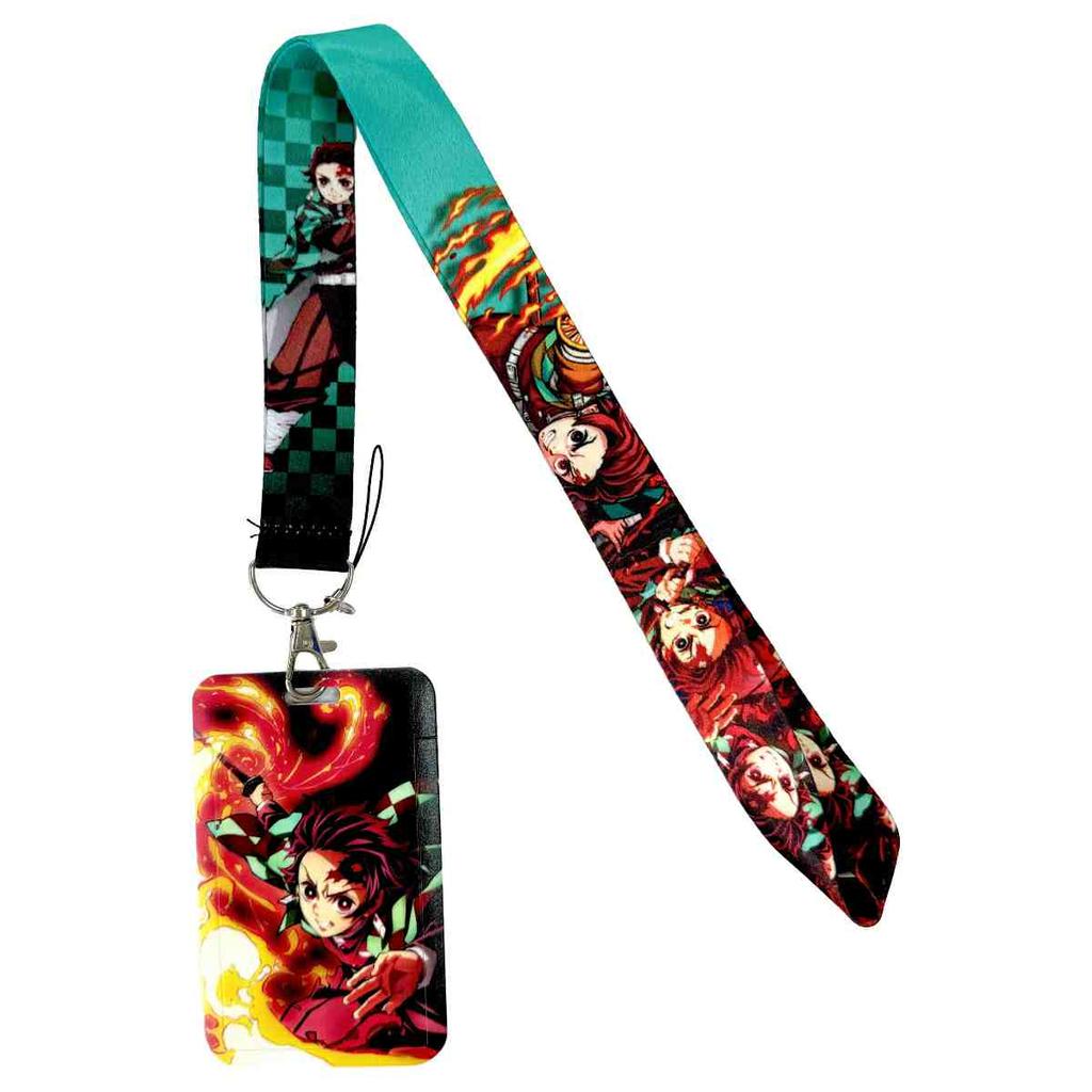 Lanyard Anime Portatessere Portachiavi Lanyard da Collo Per Pass Card Porta Carte di Credito Cinghie Accessori Ciondoli per Cellulare