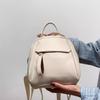 Soft PU Leather Backpack Multifunction Casual Handbag Fashion Shoulder Bag  Students