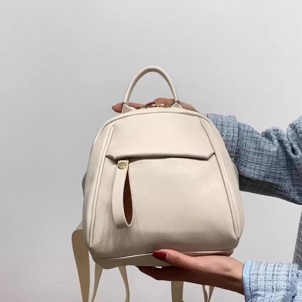 Soft Women Backpack Multifunction Casual Handbag Lightweight Travel Bags  Students