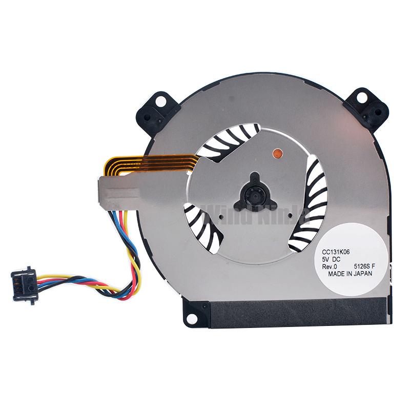 

Ultra Thin 4-Pin Cooling Fan CC131K06 DC5V for Surface Book GPU Computers - Compact Heat Dissipation Fan Fixed Color чёрный