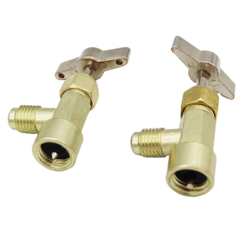R134a Refrigerant Bottle Opener, Automobile Air Conditioner Freon Inflator Valve, Refrigerant Filling Tool