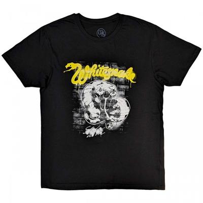 Whitesnake Unisex Adult Graffiti Cotton T-Shirt