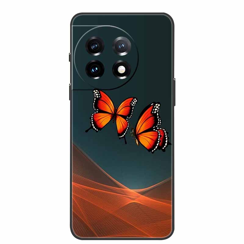 For One Plus 11 Case Marbled Granite Stone Texture Phone Cases for Oneplus 11R Shockproof Soft Cover on for Oneplus11 5G Silicon