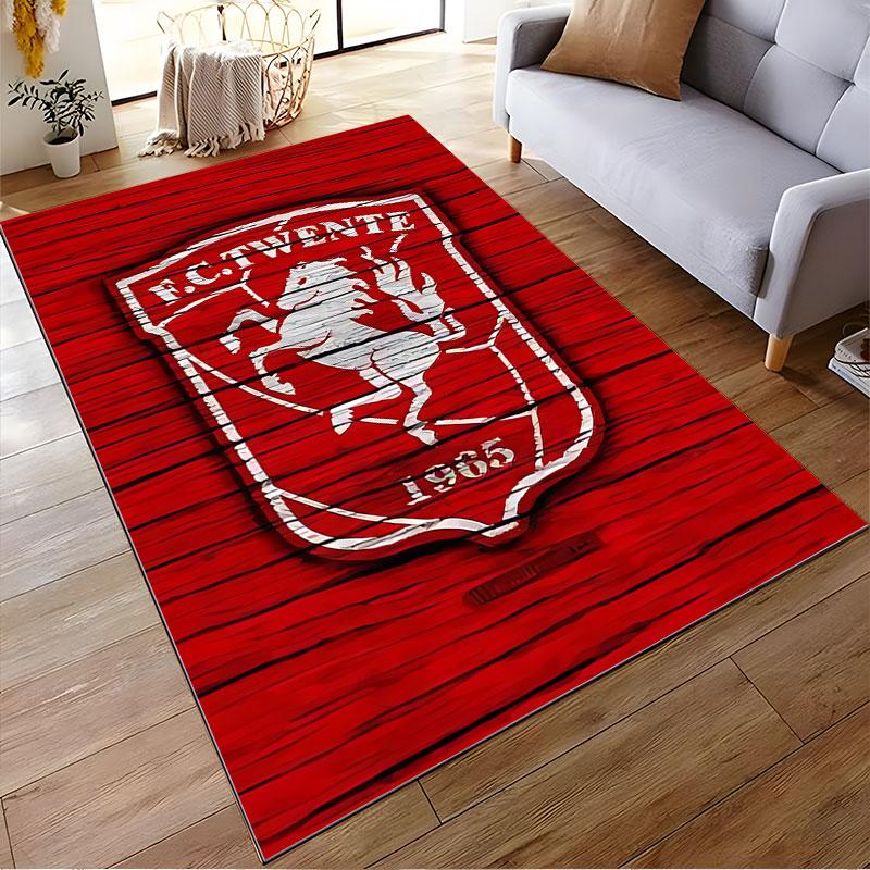 FC Twente Pferdemblem Teppich geeignet als rutschfeste Matte für das Wohnzimmer oder Schlafzimmer Sofa