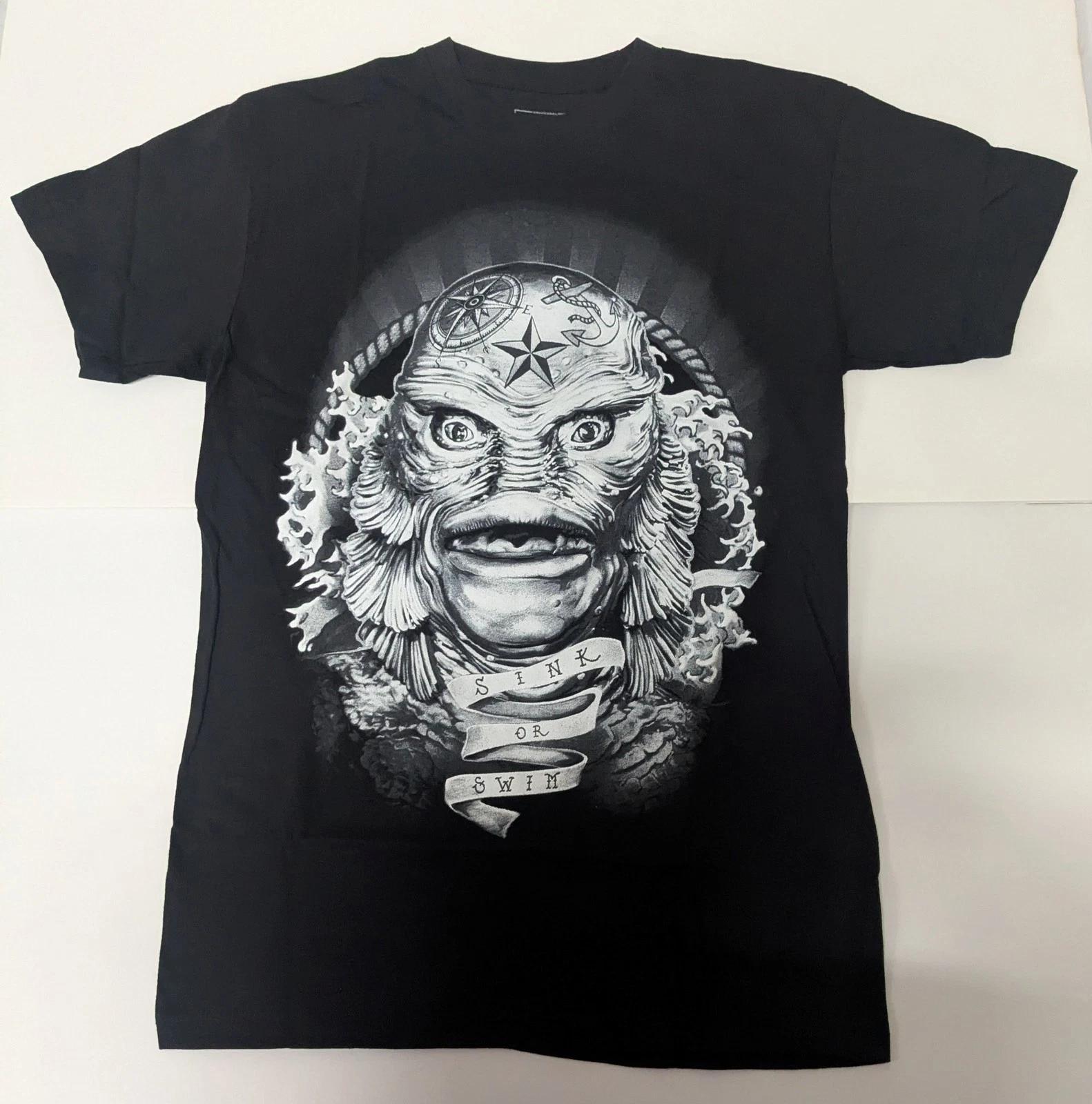 Creature From The Black Lagoon Tattoo T-Shirt Universal Monster s Tee 3XL