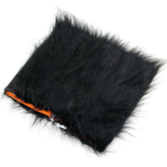Pet Costume Funny Lion Mane Wig Headgear Hat Halloween Festival Decor for Dog