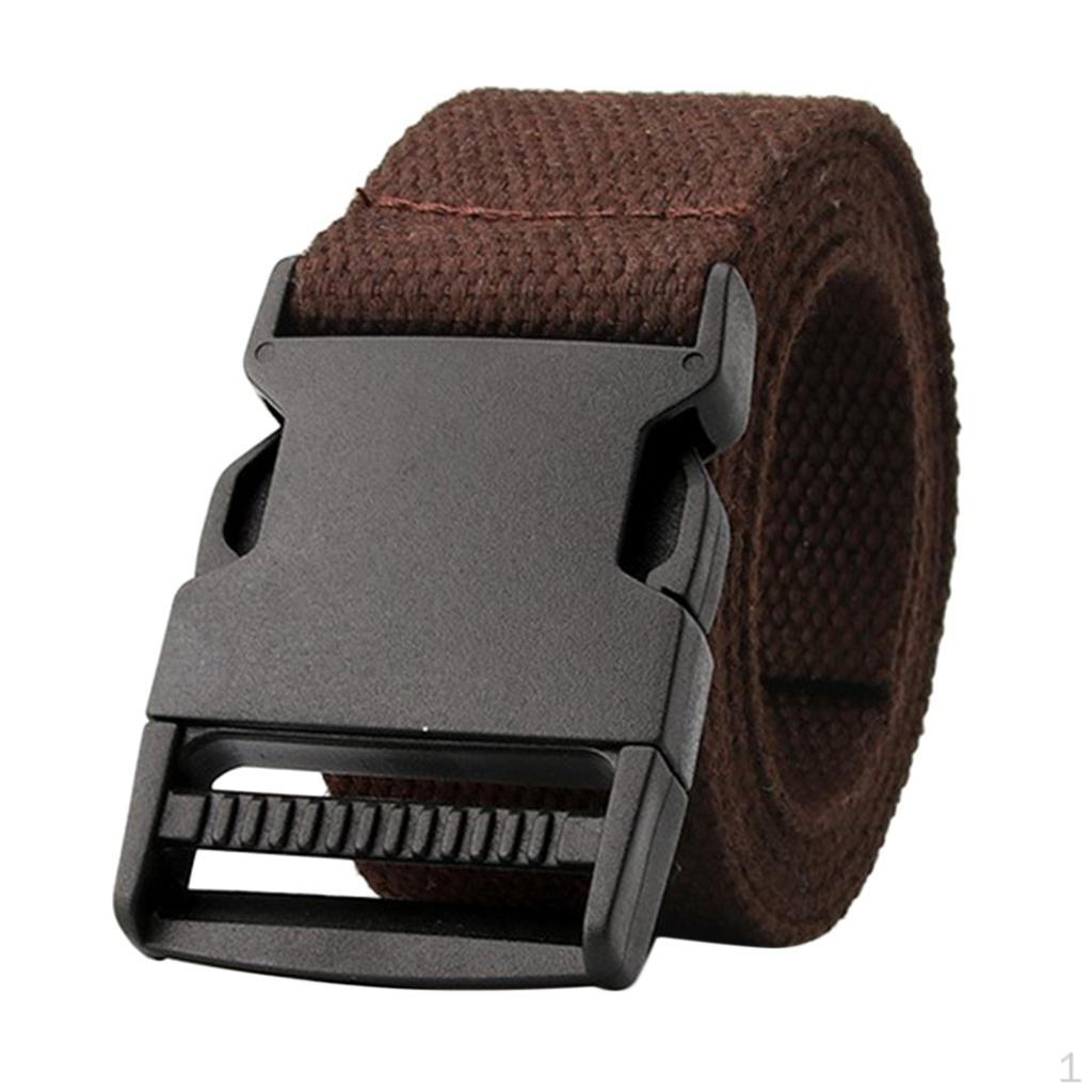 Canvas Webbing Belt Waistband Strap 38mm