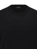 AND Z Men'S Ribbed Color Block Wool Silk Knit_Bzf3Er1201Bk