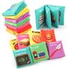 Interactive Baby Cloth Book Early Education Toy Hand Palm Book Stationery Daily Supplies Baby Cloth Book