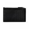 Balenciaga 640535 1izi3 1090 Cash Logo Zip Card Holder