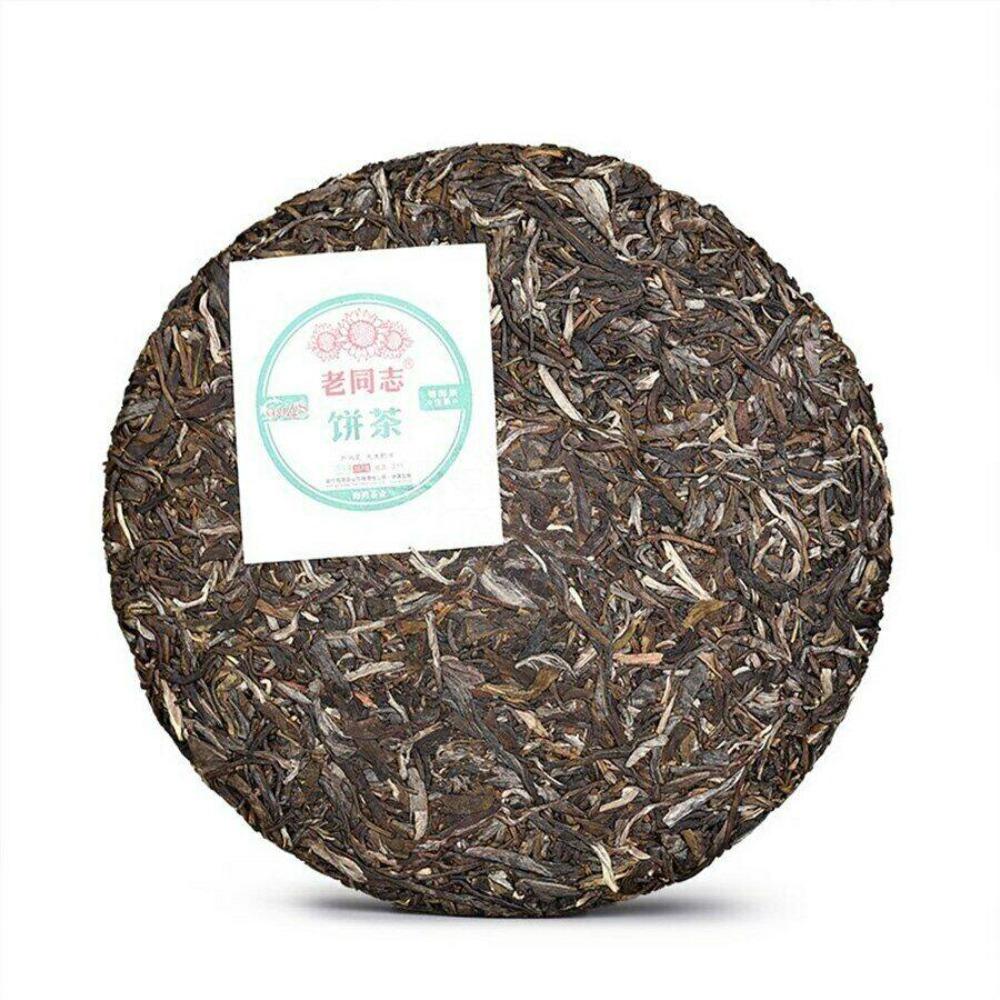 2021 Lao Tong Zhi 9948 Raw Pu-erh Tea Cake Haiwan Old Comrade Shen 357g