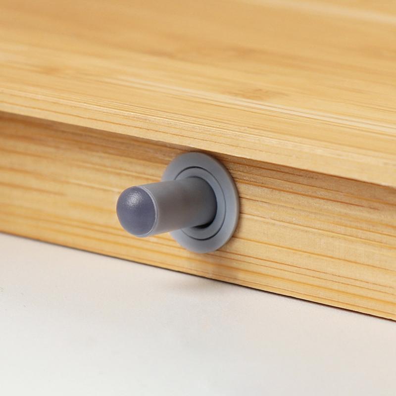 10Pcs Cabinet Catches Damper Buffers For Door Stop Kitchen Cupboard Quiet Drawer Soft Close Furniture Hardware Accessories