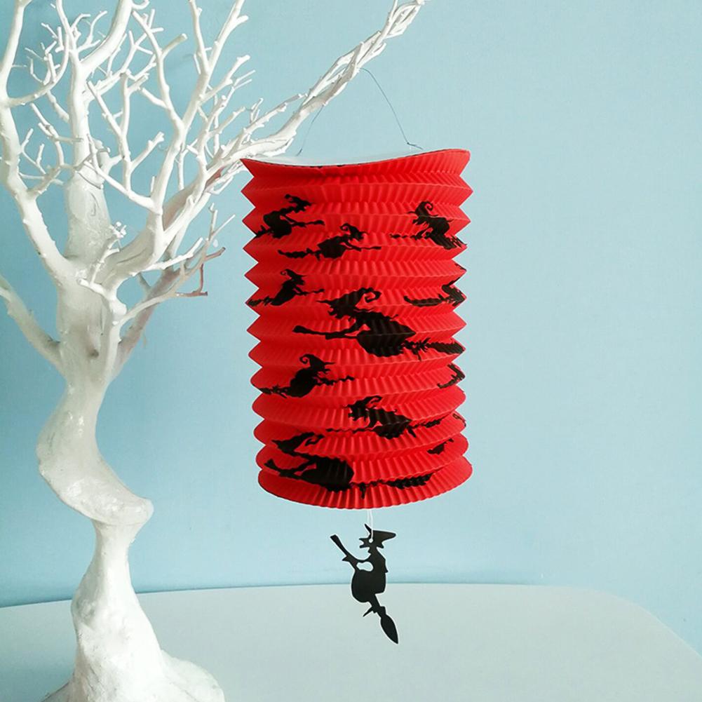 1Pc Halloween Paper Lantern Pumpkin Spider Bat Skeleton Hanging Pendant Horror Props Party Decoration Outdoor Home