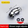 Shower Head Angle Adjuster Elbow Adapter Connections Shower Arm Extension Angle 135° Elbow Hand Shower Top Spray Elbow Connector
