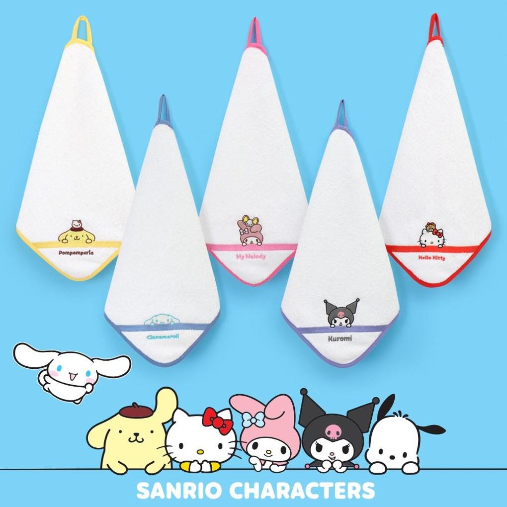 [Renoma] Premier Farm Персонажи Sanrio Базовое кольцо Набор из 5 шт. Полотенце для рук_0E5AU61735 MULTI