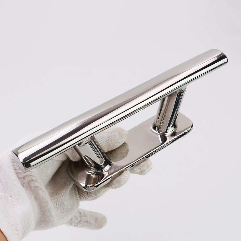  Marine Hardware Stainless Steel 316 Bollard Mooring Hollow Open Base Dock Bitt Cleat Bollard