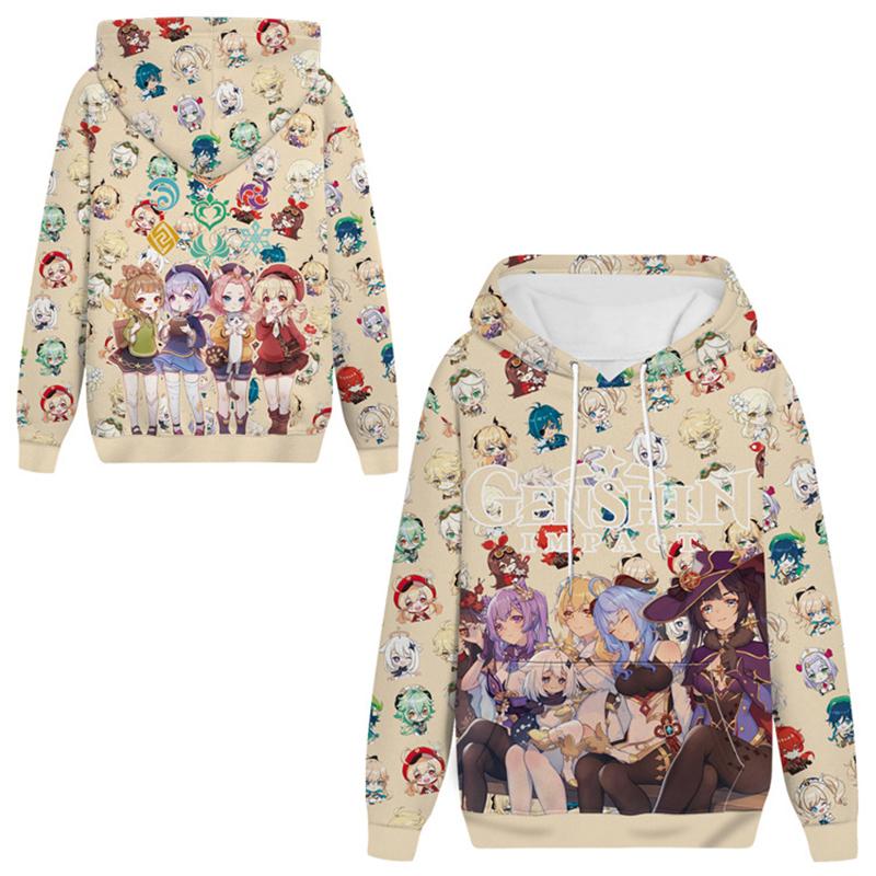 

Толстовки Game Genshin Impact Xiao 3D Жінки Чоловіки Модний світшот з довгим рукавом Унісекс Косплей Оверсайз Худі для хлопчиків і дівчаток 4XL