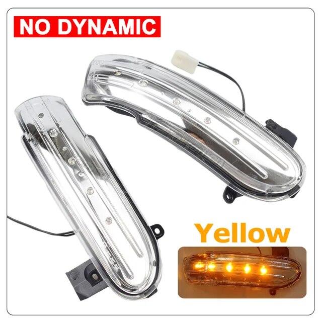 Dynamic LED Sequential Blinker Mirror Turn Light Signal Lamp For Mercedes Benz SLK Class R171 W171 SL Class R230 W230