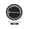For Volkswagen VW 2pcs Car Cup Holder Anti Slip Insert Coaster Pads Accessories Golf 4 5 6 7 Polo Jetta Sagitar Magotan Passat zj0
