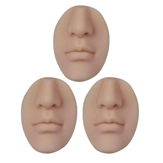 Nose Shape Wall-Mounted Soap Dispenser with Strong Adhesive Backing Easy Squeeze Silicone Liquid Soap Pump