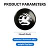 4 PCS 56mm Cache-moyeu de Roue Style Voiture Cache-Jante Emblème Autocollant Pour Vauxhall Corsa Astra Mokka Grandland Crossland