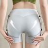 High Waist Skirt Seamless Shorts Anti-Glare Tummy Control Shorts Elastic Short Leggings  Summer