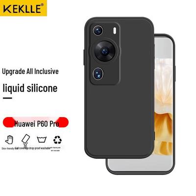 KEKLLE Flüssigsilikon Vollabdeckung Anti-Fall Handyhülle für Huawei P/Pura Serie