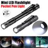 Mini Lampe Stylo LED Portable de Poche Ultra Lumineuse Haut Lumens Lampe de Poche Manuelle Linterna Torche Pour Camping Extérieur Urgence