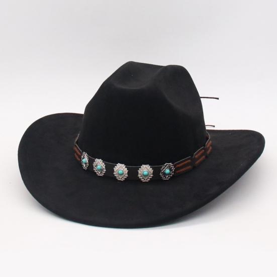 Western Cowboy Hat for Men And Women Shapeable Wide Brim