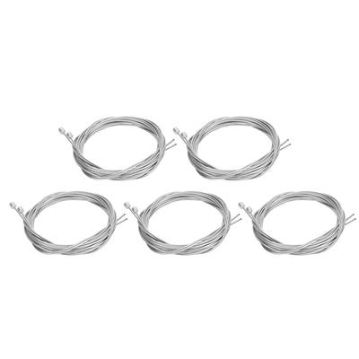 10pcs Bicycle Shifter Cable Universal Zinc Coated Stainless Steel 2100mm 1.2mm Bike Derailleur Wire