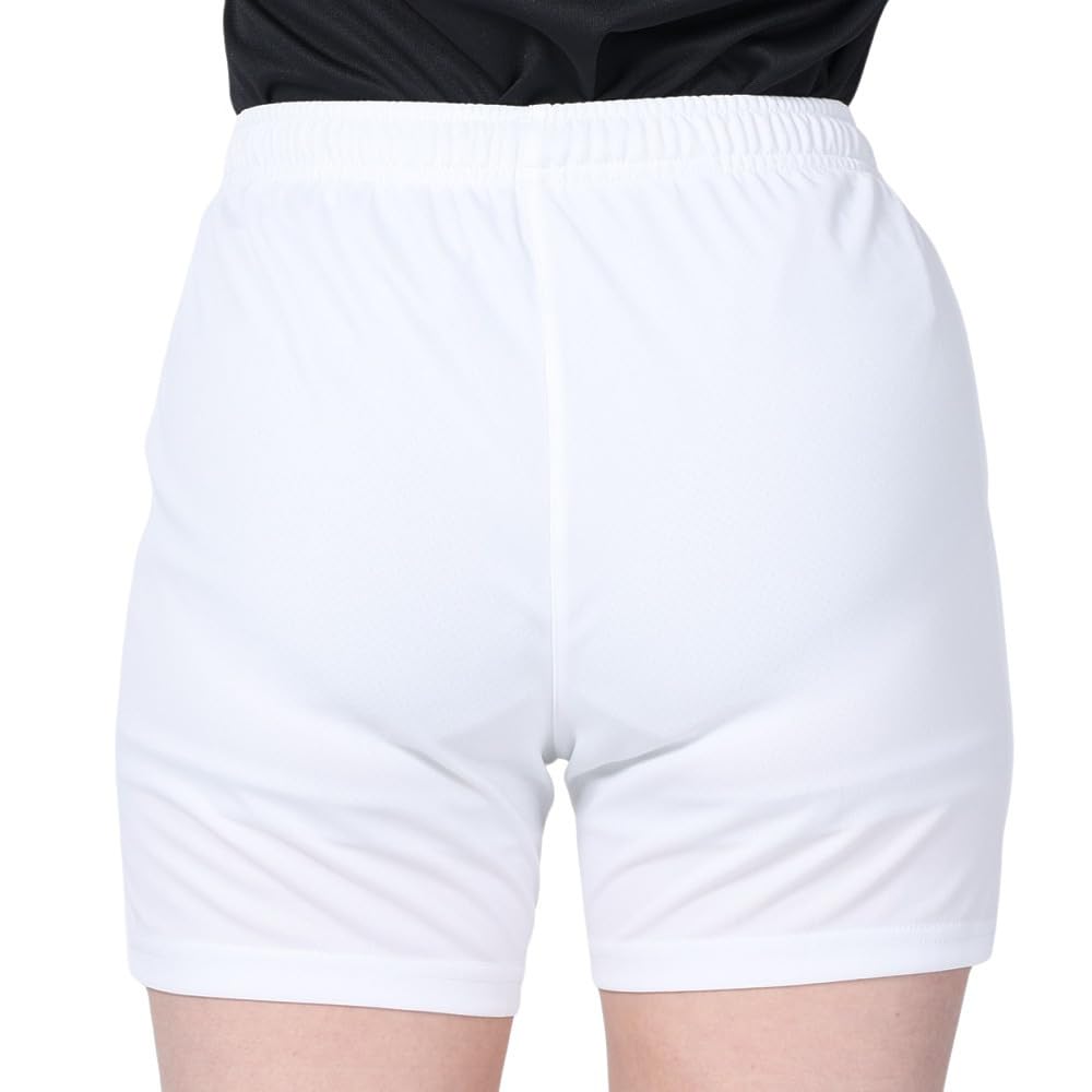 YONEX Gestrickte weiße mittellange Damen-Shorts, 25068, (011),