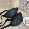 Ladies embroidered fanny pack ladies bag bag women's casual versatile breast bag women's mobile phone bag