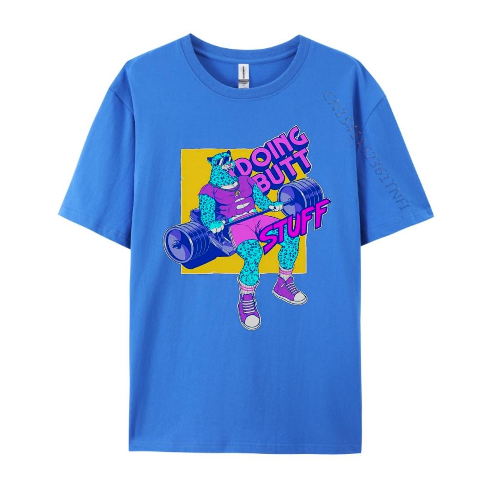 Funny Doing Stuff Workout Bodybuilding Fitness Gym Muscle Men T Shirts High Quality Mens Breathable Oversized Tops Plus Size