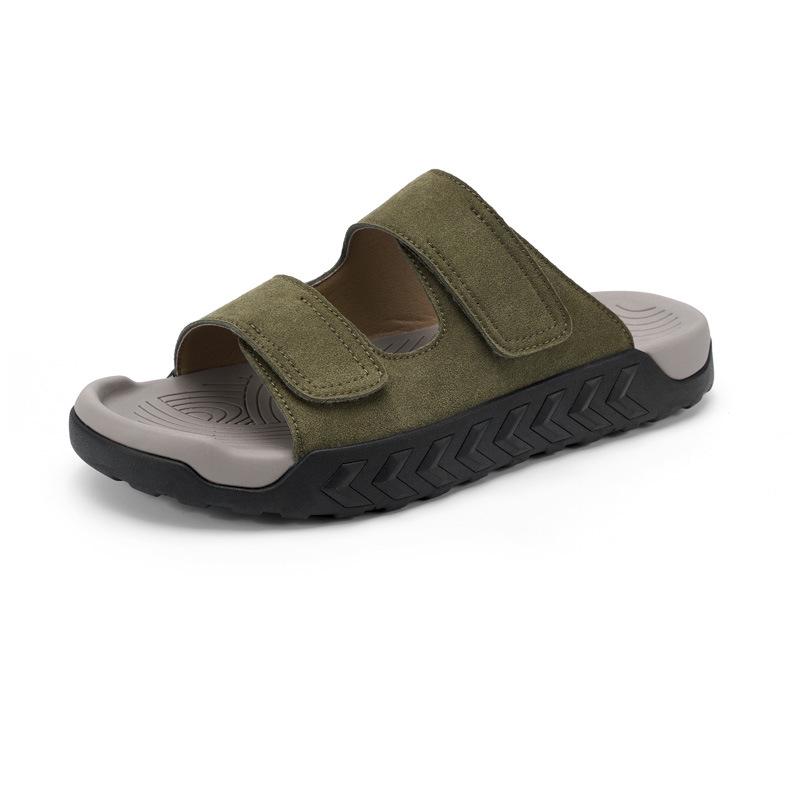 Men s Summer Non-Slip Soft Sole Flip-Flops, Versatile Beach  Outdoor Slippers with Thick Sole, Large Sizes Available 38