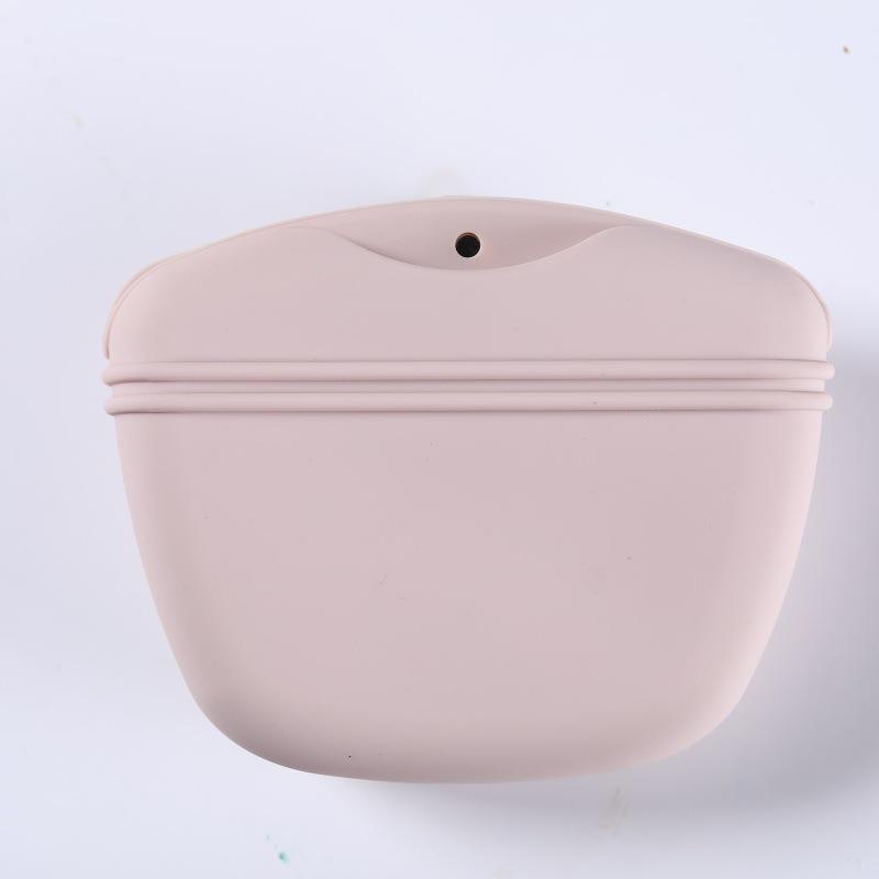 Silicone Dog Poop Bag Dispenser Leak Proof Design Various Color Options Perfect For Dog Walking Outdoor Use