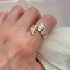 Kinel Rose Gold Color Resizable Women's Ring