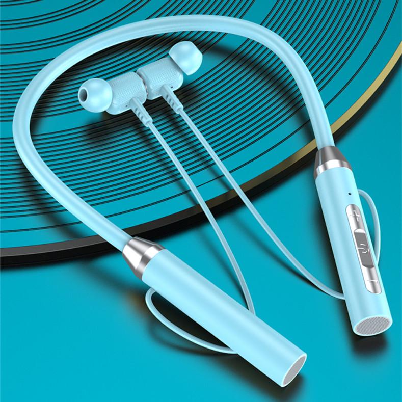 Neckband Bluetooth Earphones G01: Magnetic In-ear, Sports-Ready, Wireless Earbuds